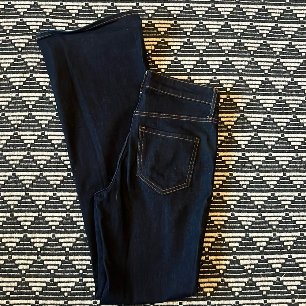 Old navy rockstar high rise flares size 2